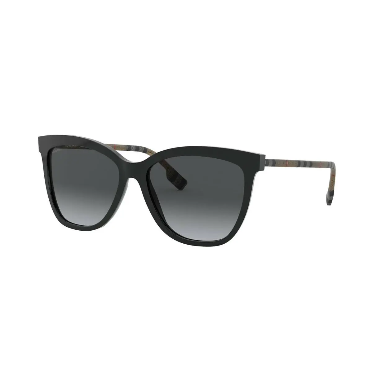 Burberry B Check BE 4308 Black/grey Shaded Polarized 3853/T3 Sunglasses