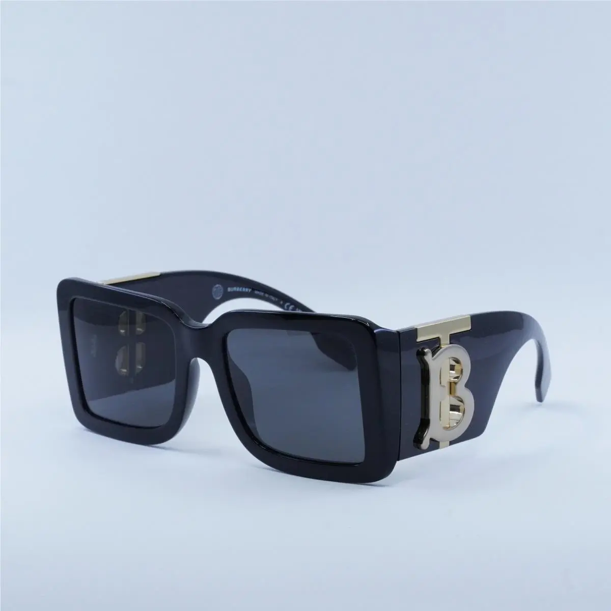 Burberry BE4406U 300187 Black/gold/dark Gray 55-20-140 Sunglasses