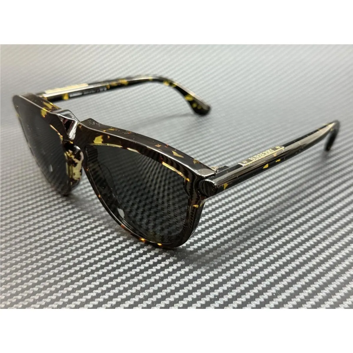 Burberry BE4417U 410687 Dark Havana Grey Women`s 58 mm Sunglasses