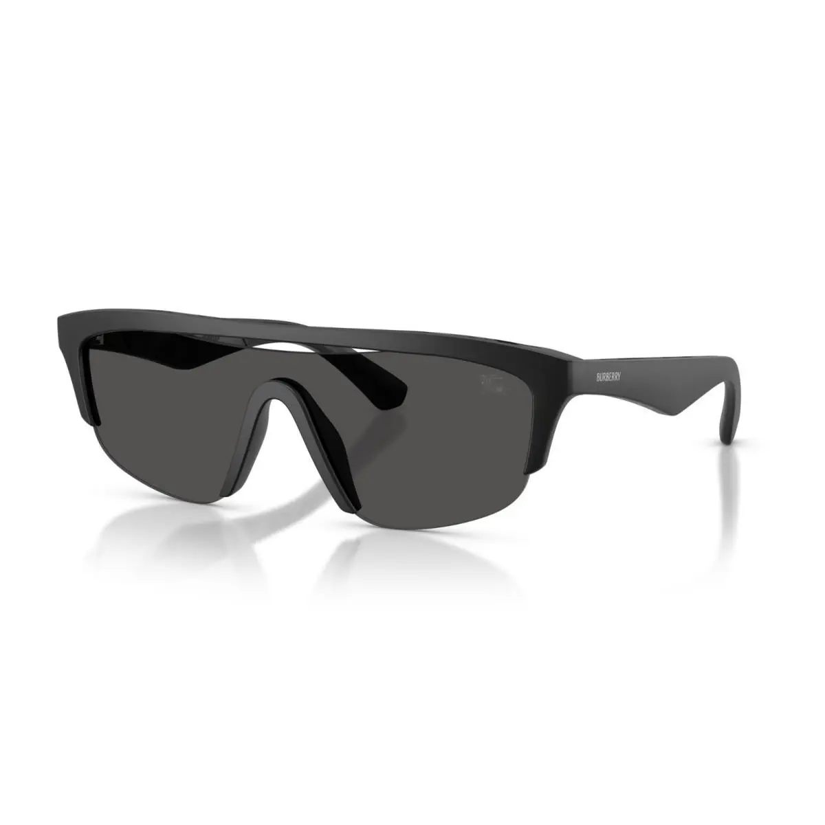 Burberry BE 4460U Matte Black/dark Grey 346487 Sunglasses