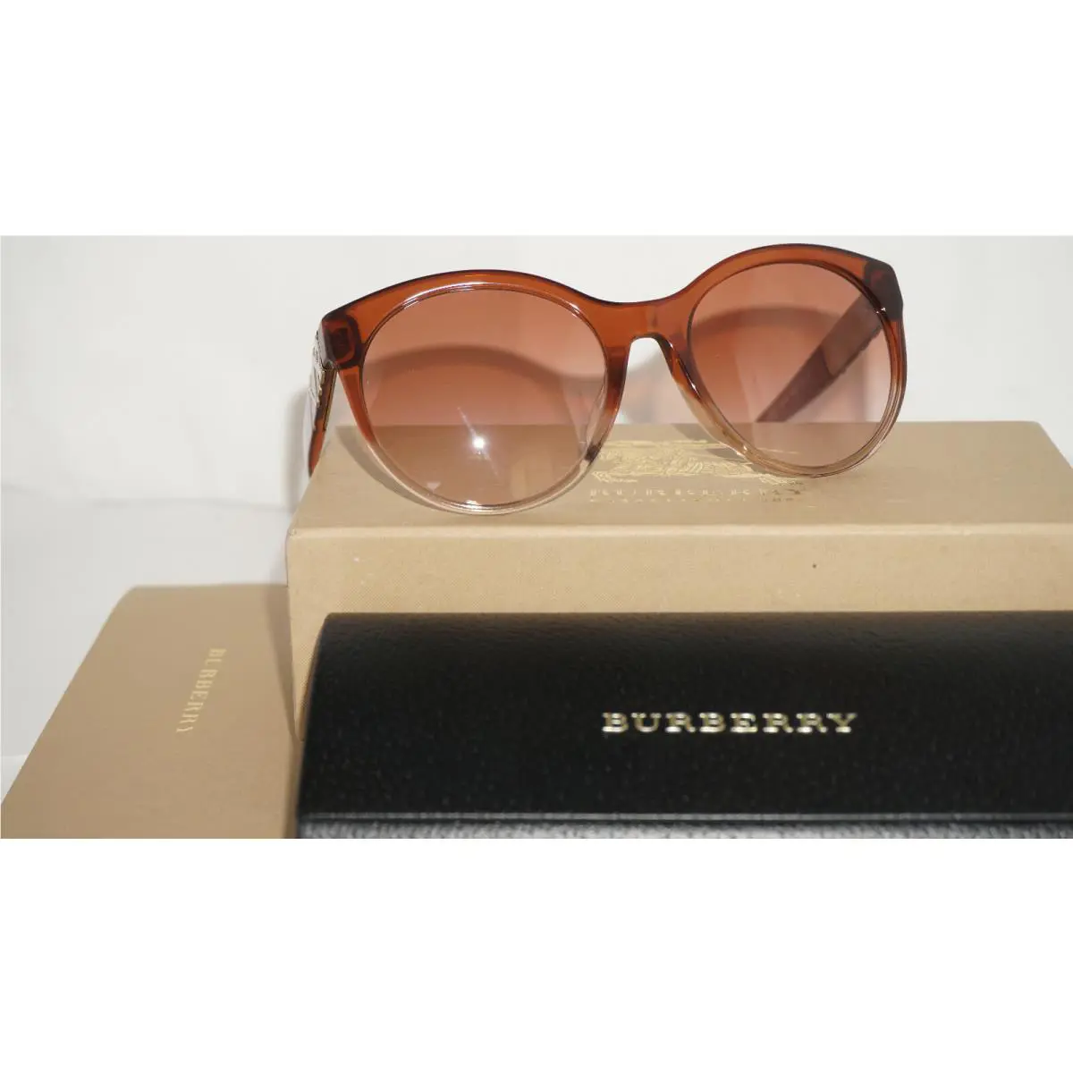 Burberry Brown Gradient Pink BE4236F 360813 56 140