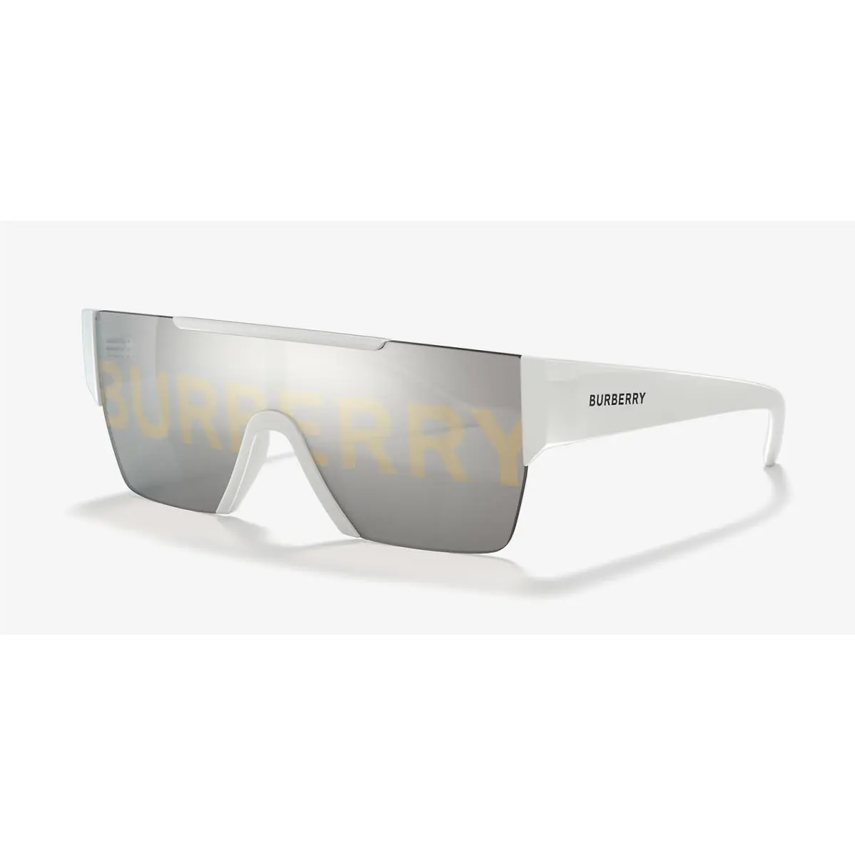 Burberry BE 4291 White/grey Silver with Gold Burberry 3007/H Sunglasses
