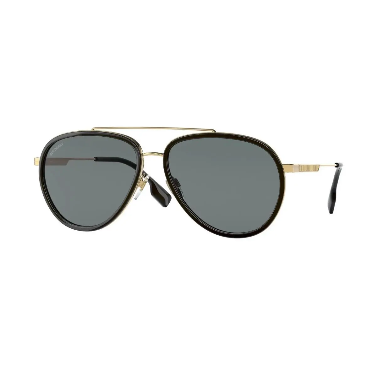 Sunglasses BE3125 101781 59 Gold/ Dark Grey Polarized Sunglasses by Burberry