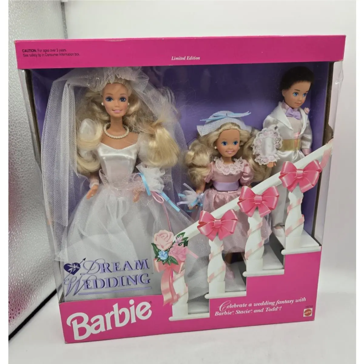 Barbie Stacie and Todd Dream Wedding Giftset Mattel Limited Edition 1993