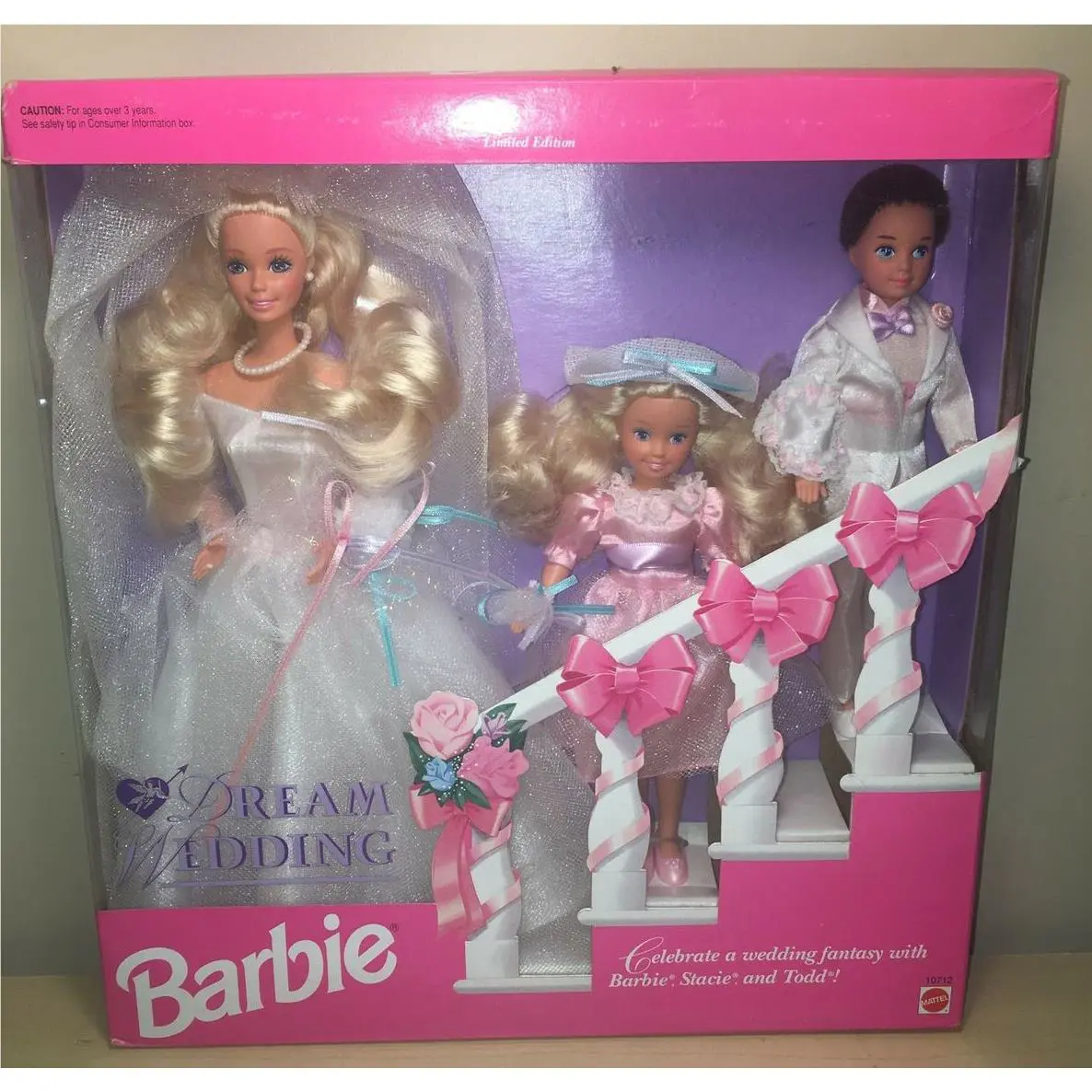 Dream Wedding Barbie Stacie and Todd Giftset Mattel Limited Edition 10712