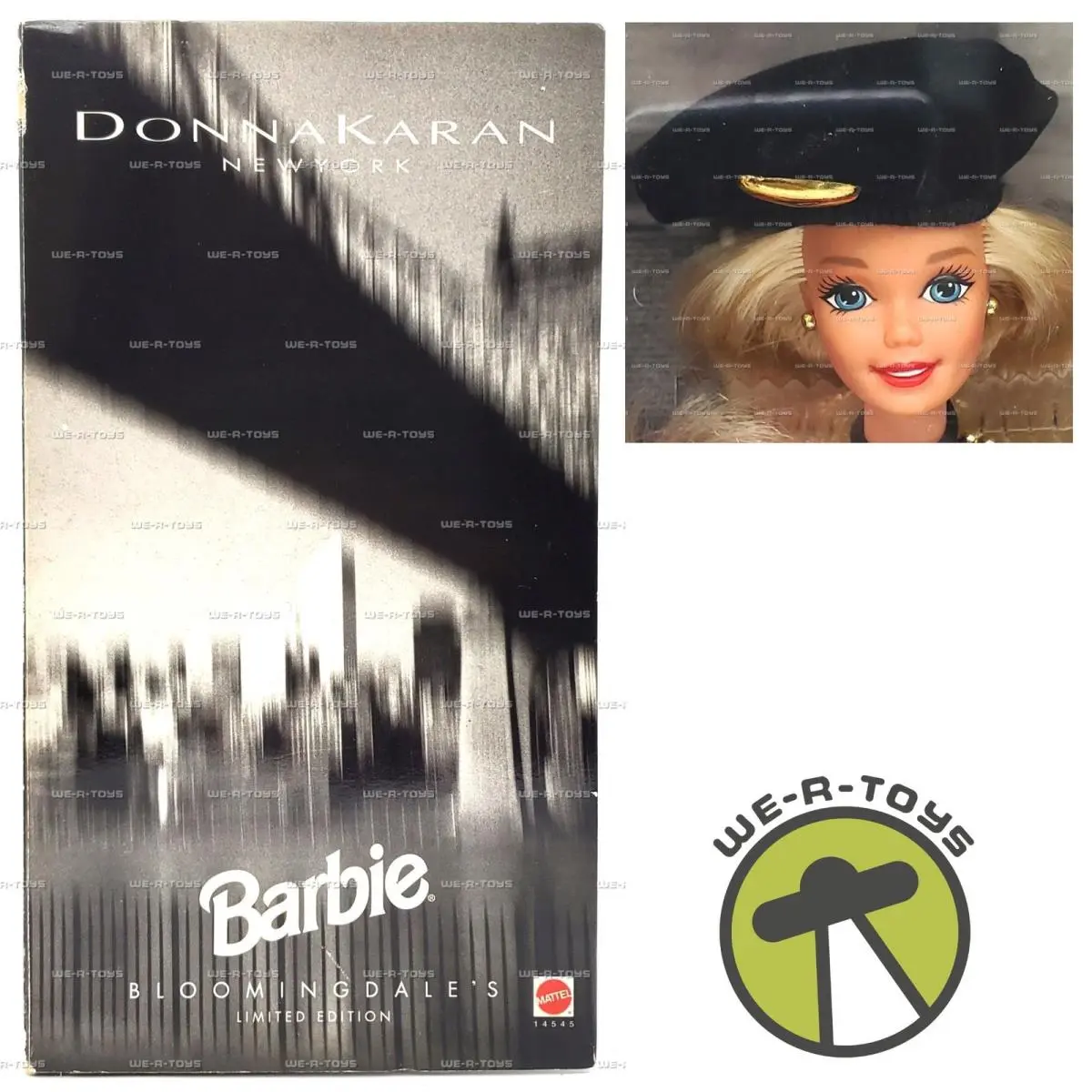 Barbie Donna Karan Doll York Bloomingdale`s 1995 Mattel 14545