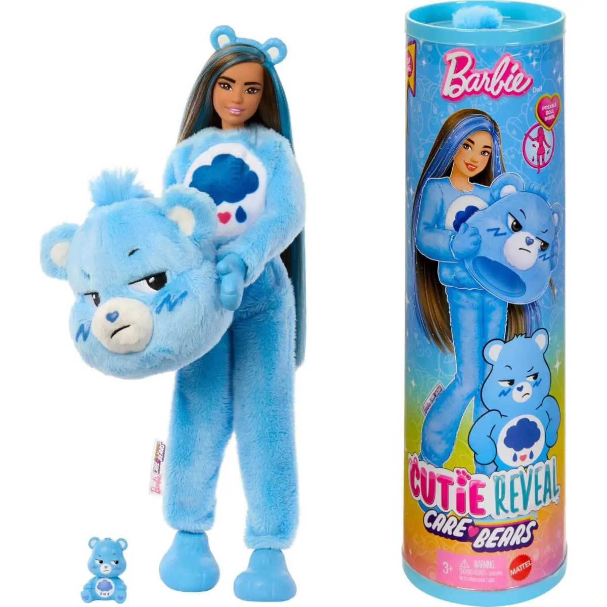 Barbie Cutie Reveal Doll Accessories Care Bears Series Fashion Doll with