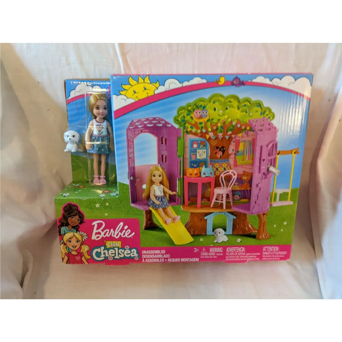 Barbie Club Chelsea Treehouse Doll Playset