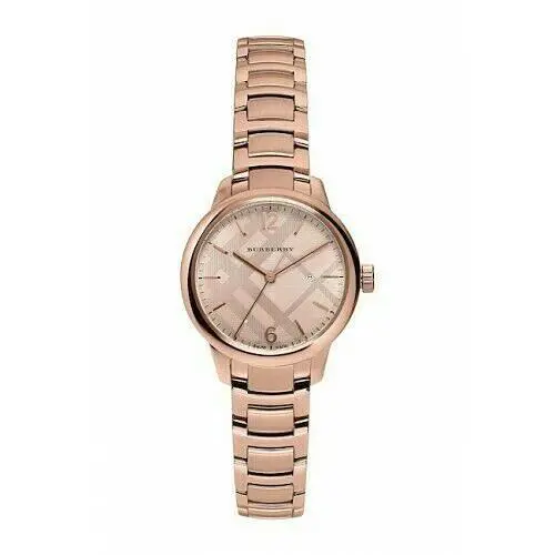 Burberry BU10116 The Classic 32mm Rose Tone Women`s Watch