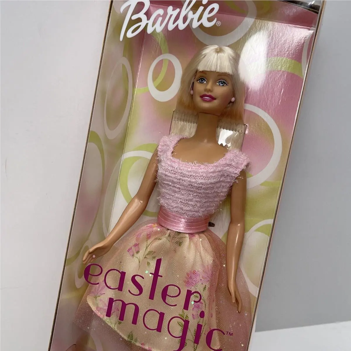 Easter Magic Barbie Doll Special Edition w/ Egg 55519 Mattel Vintage 2002