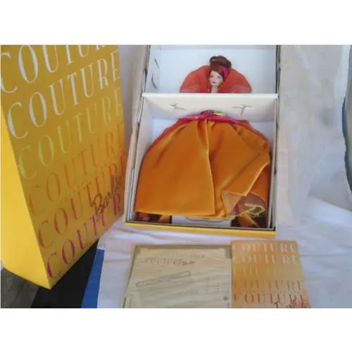 Barbie Couture Collection Symphony in Chiffon 3rd in Series 1997 Doll Coa