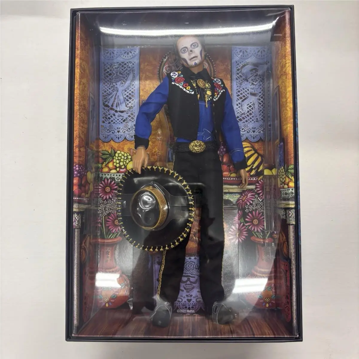 2022 Mattel Barbie Dia De Muertos Day of The Dead Ken Doll Figure