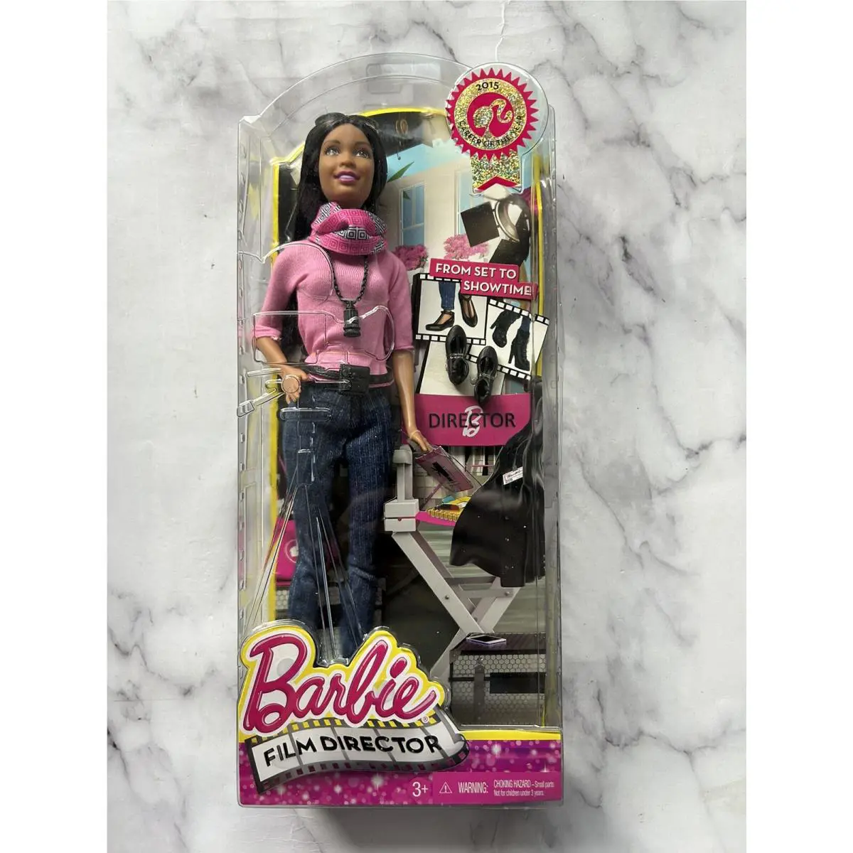 Mattel 2014 Film Director Career Nikki Barbie Doll CCP53
