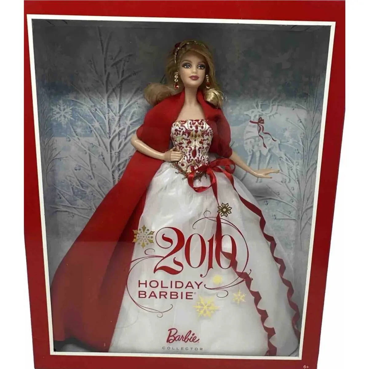 2010 Mattel R4545 Holiday Barbie Collector`s Liquidation