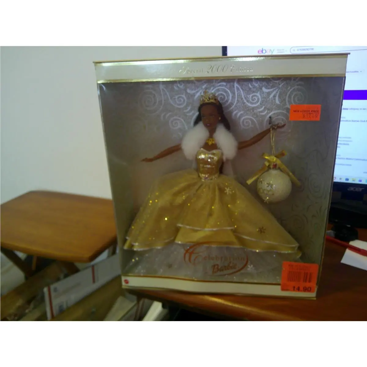 2000 Celebration Barbie African American Special Edition Doll See Pics