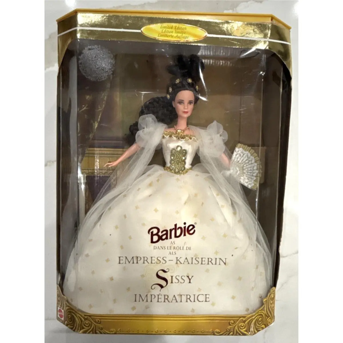 1996 Barbie Empress Sissy Kaiserin Imperatrice Limited Edition Doll 15846