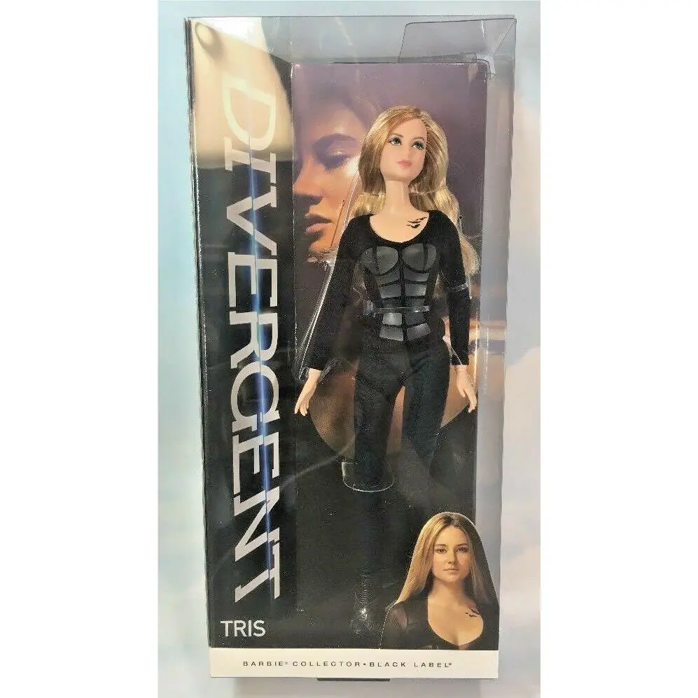 Barbie Collector Divergent Tris Doll Black Label Articulated Tattoos Highlights
