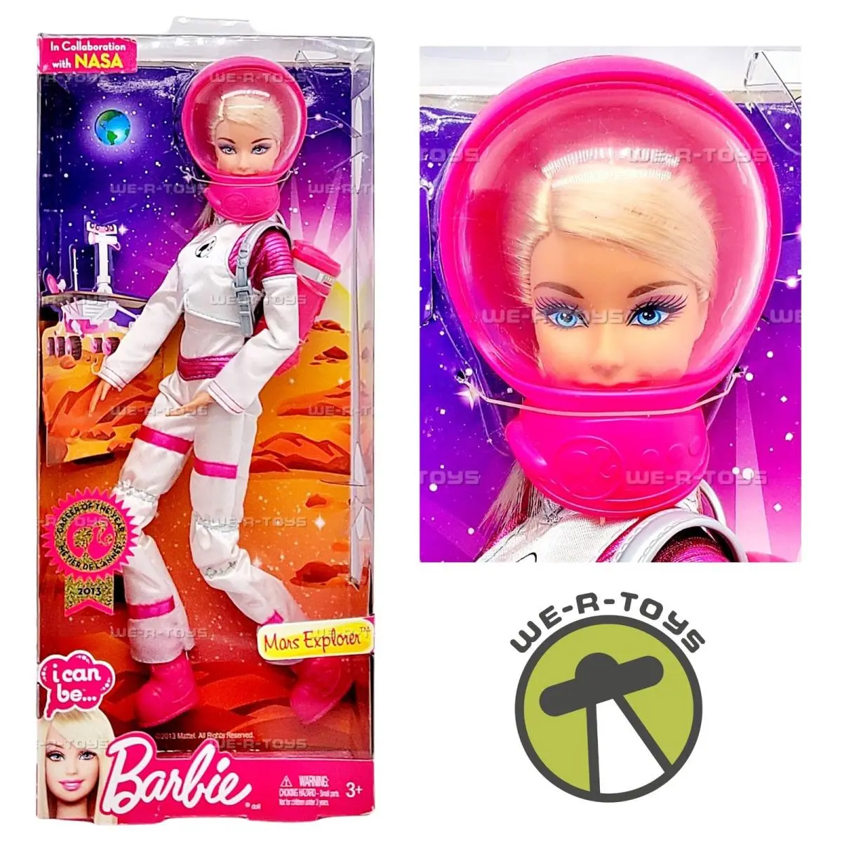 Barbie I Can Mars Explorer Doll 2013 Mattel X9073