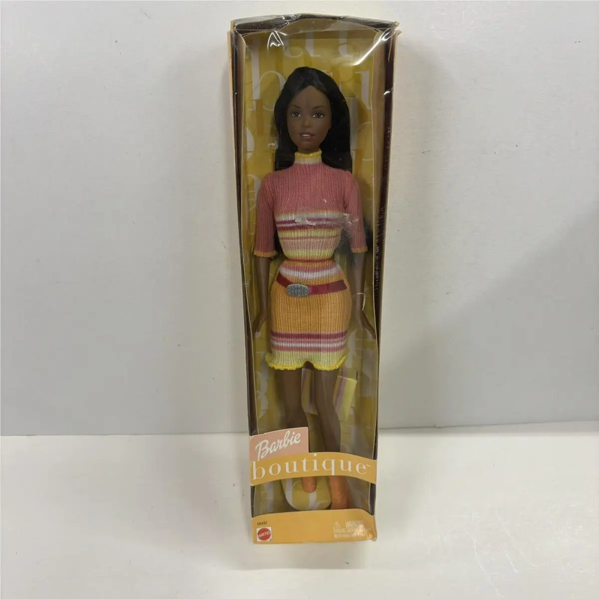 2002 Mattel African American Boutique Barbie Doll No. 56432
