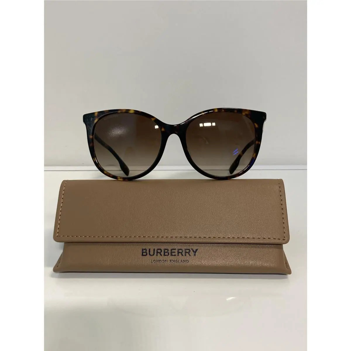 Burberry 4333F 3003/13 Havana Acetate Woman’s Sunglasses 55mm