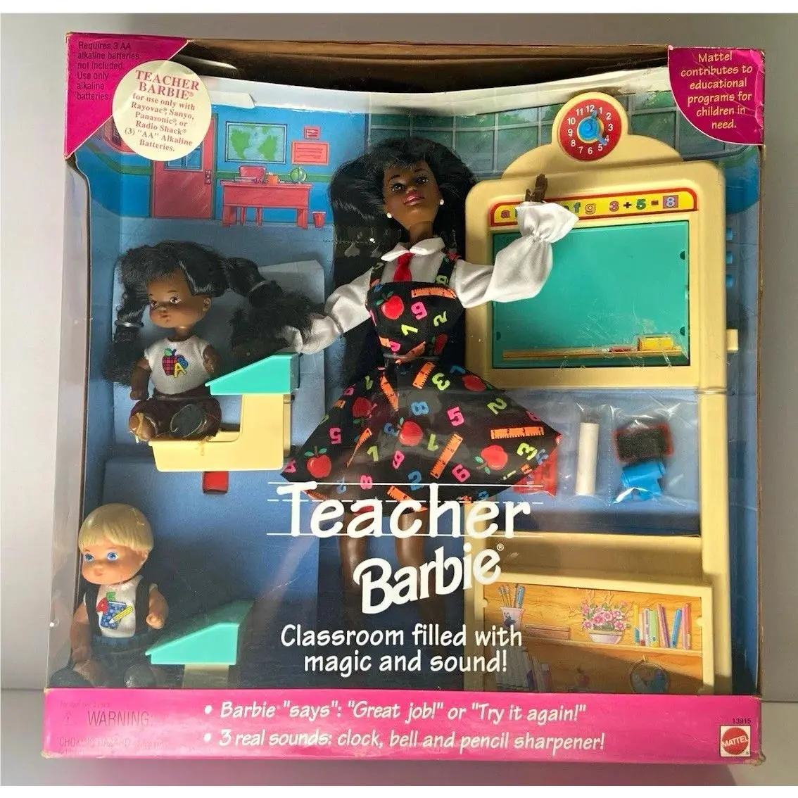 1995 Black Teacher Barbie Recalled No Panties Black White Students 13915