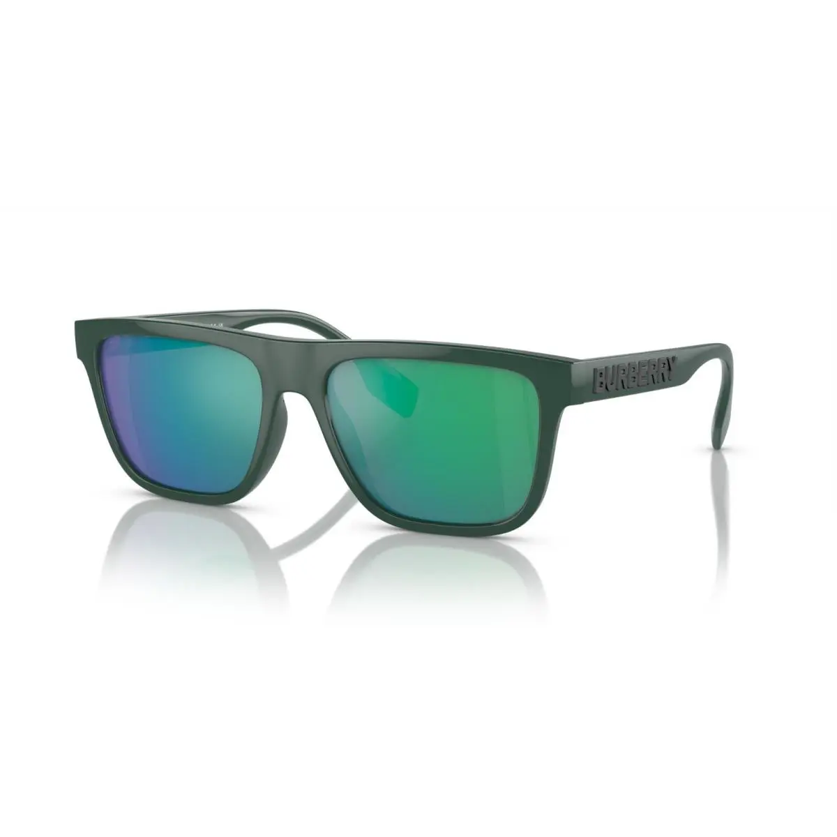Burberry BE 4402U Dark Green/grey Green Mirrored 4038/F2 Sunglasses