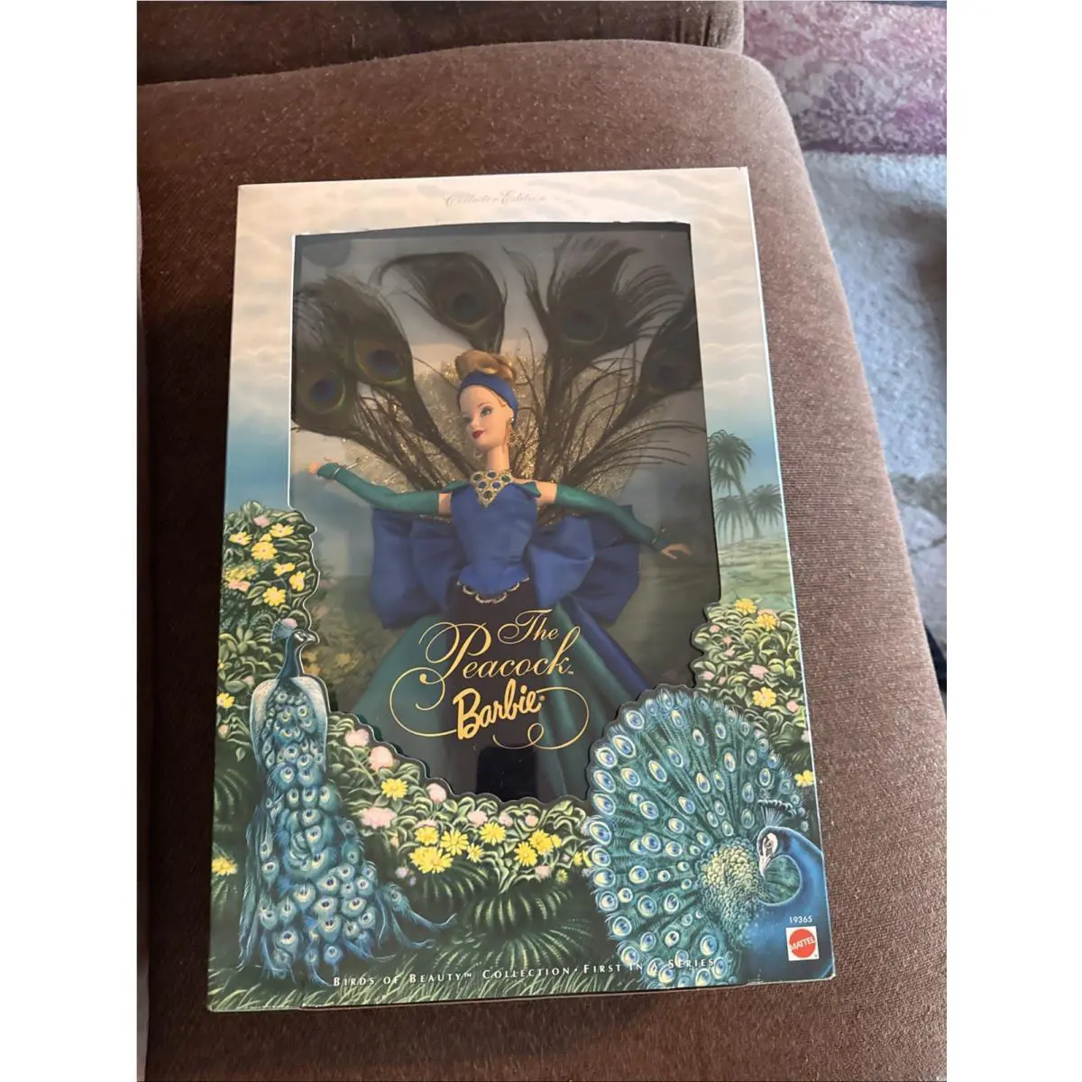 Nrfb 1998 The Peacock Barbie Birds Of Beauty First In Series Collector