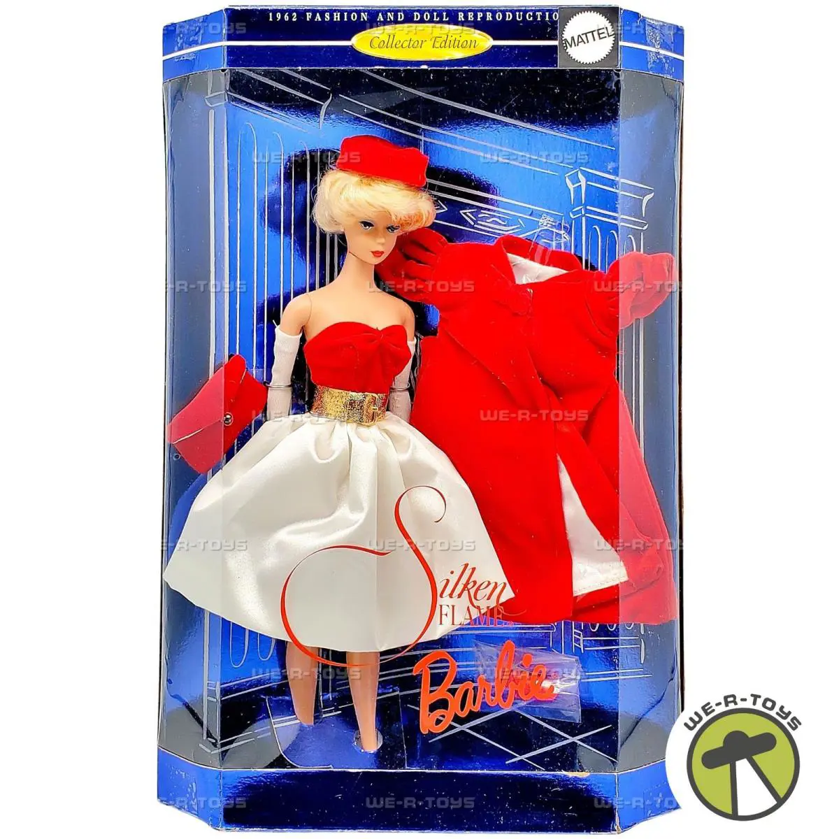 Silken Flame Barbie 1962 Fashion and Doll Reproduction 1997 Mattel 18449