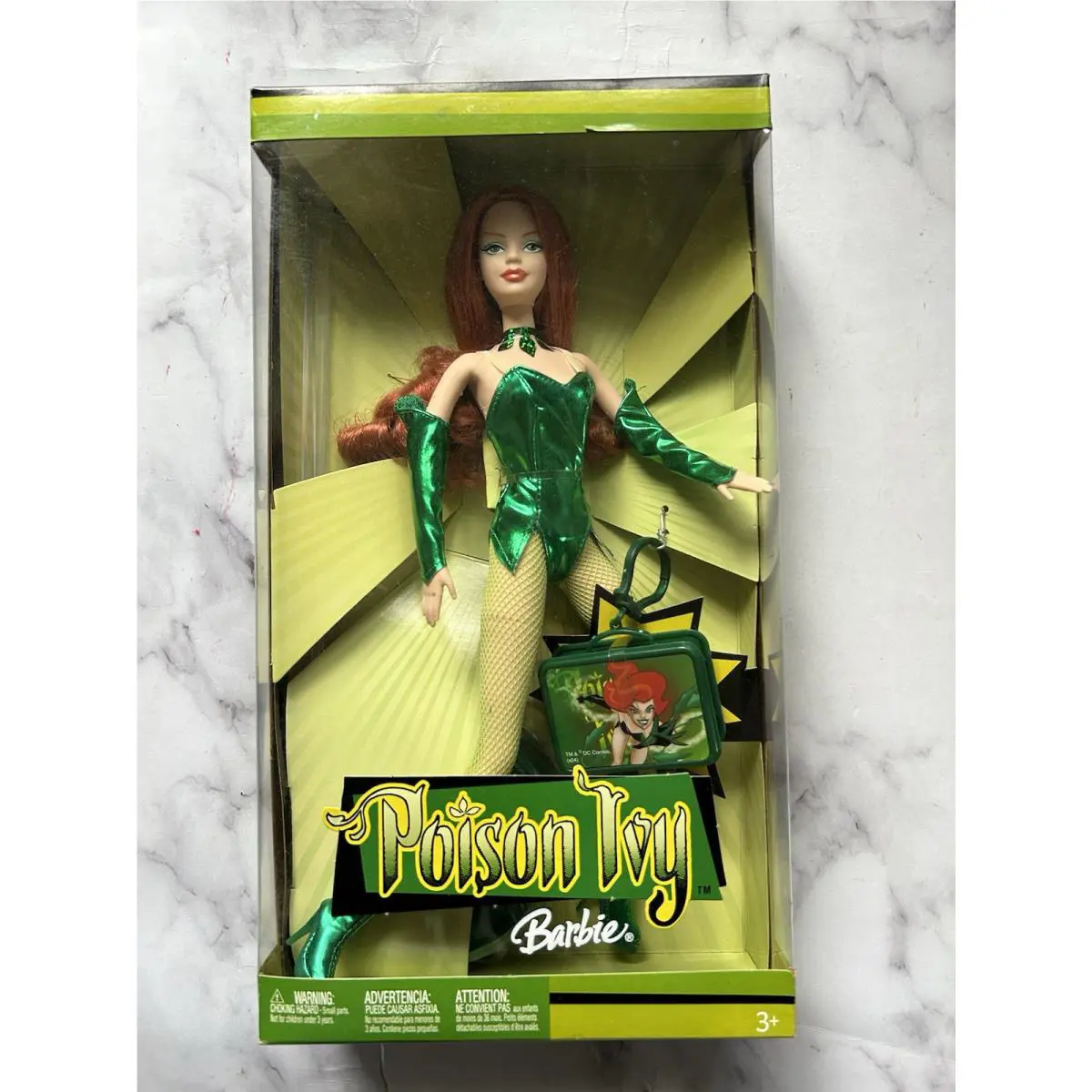 Mattel 2003 DC Comics Poison Ivy Barbie Doll