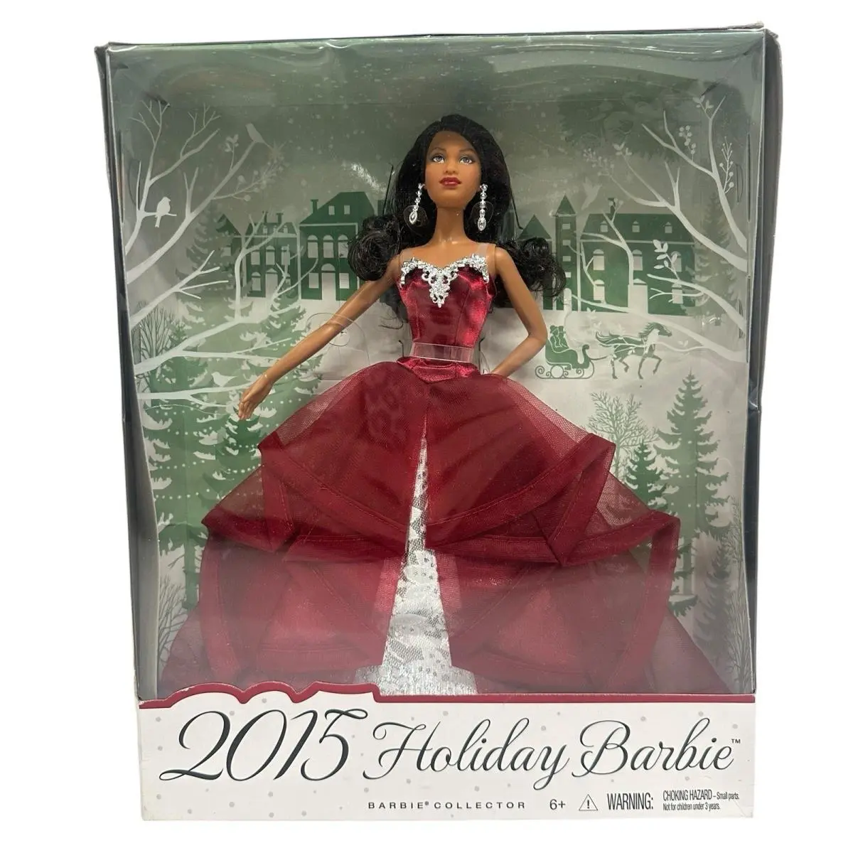 Holiday Barbie 2015 Nrfb CHR78 African American Barbie Collector