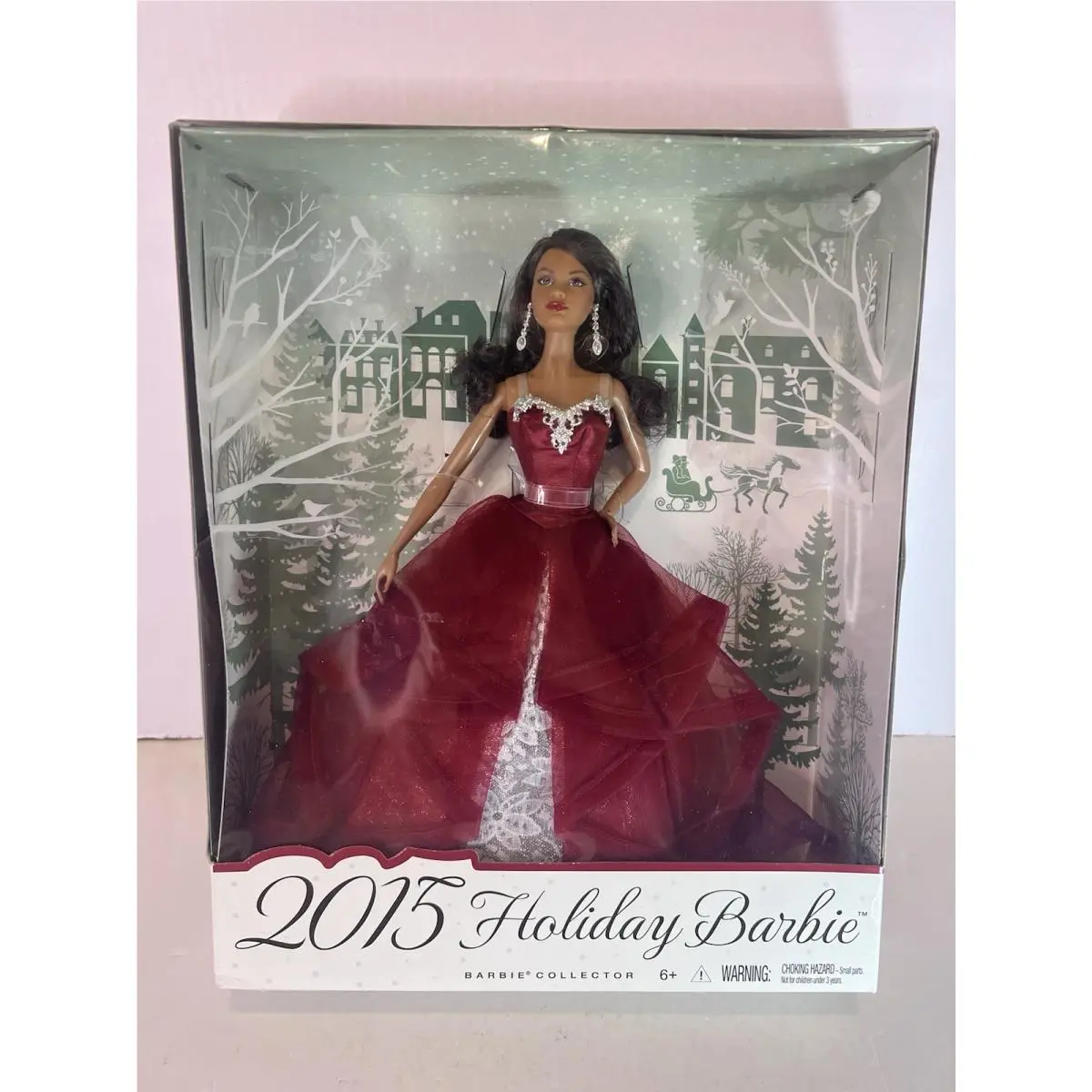 Mattel Barbie 2015 Holiday Barbie Collector Edition Doll CHR78