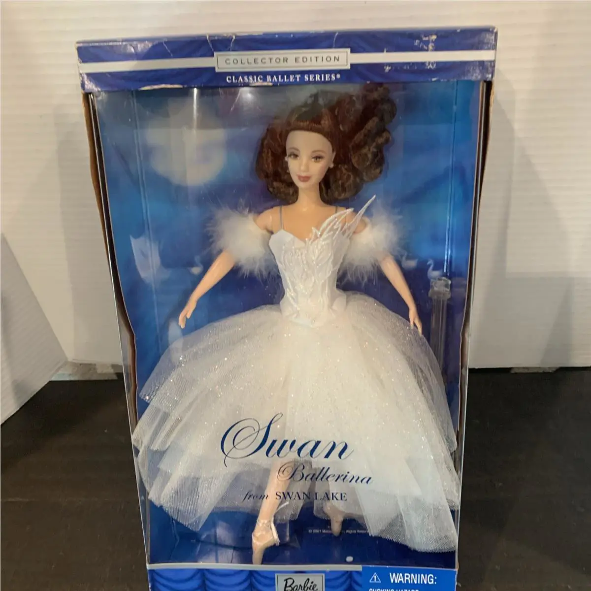 Swan Ballerina From Swan Lake Barbie 2001 Mattel 53867 Nrfb Collectible Doll