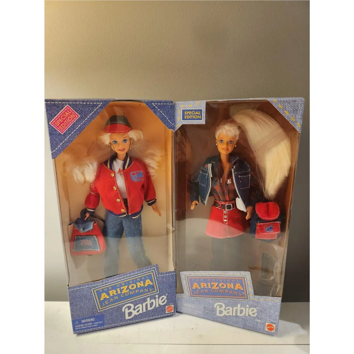 The Arizona Jean Company Barbie Doll Special Edition 1997 Set OF 2