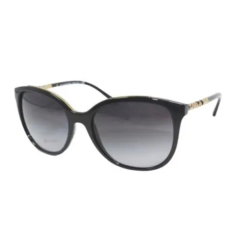 Burberry BE4237-3001/8G Black Gold / Grey Gradient Sunglasses