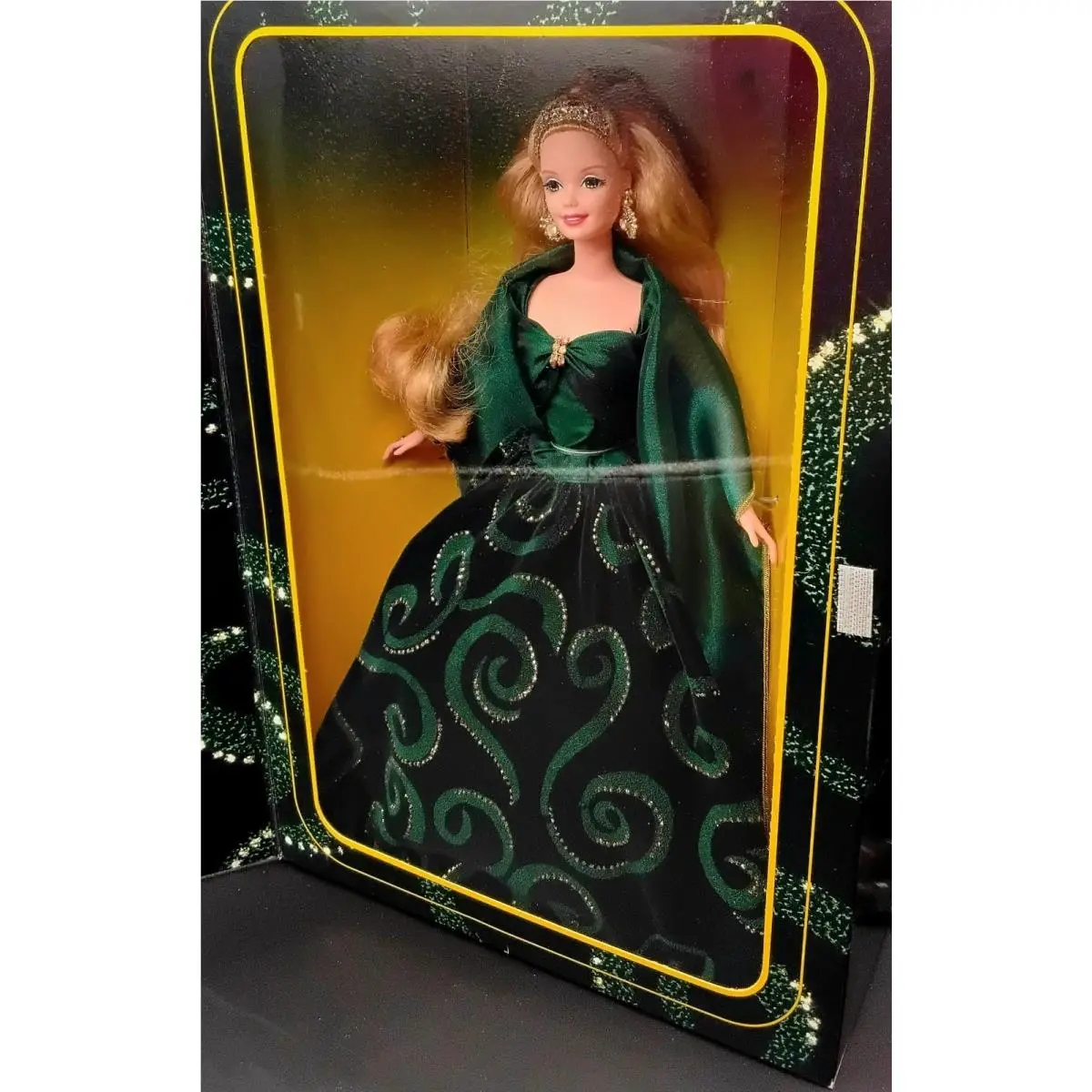 Emerald Enchantment Limited Edition Barbie Doll 1996 Mattel 17443 Nrfb