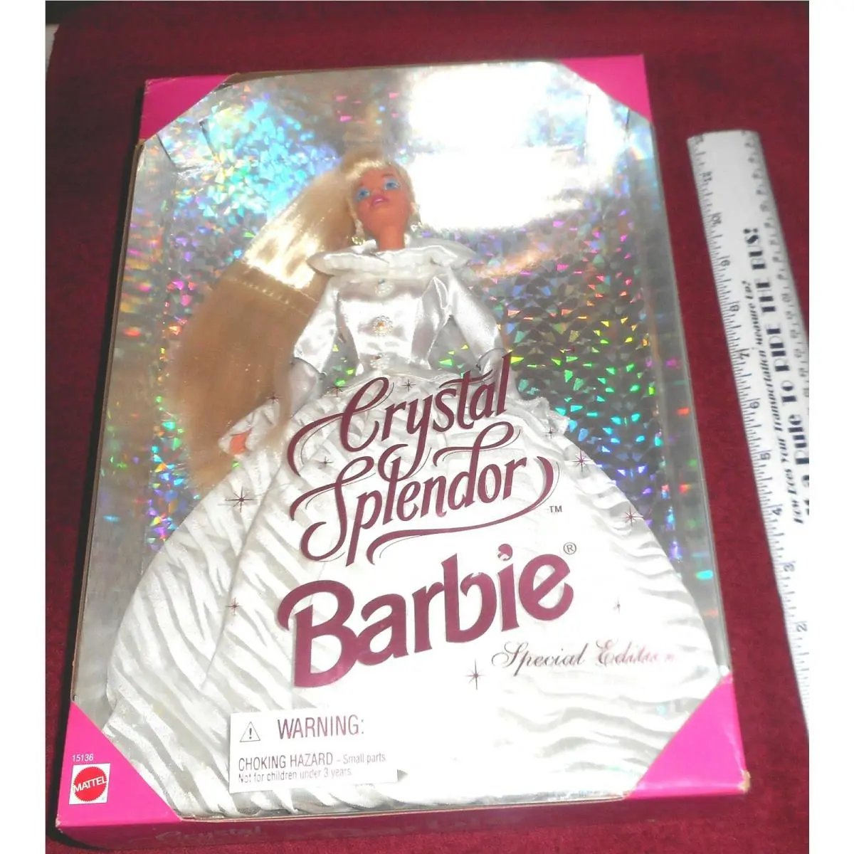 Lqqk 1995 Mattel No. 15136 Crystal Splendor Barbie Doll