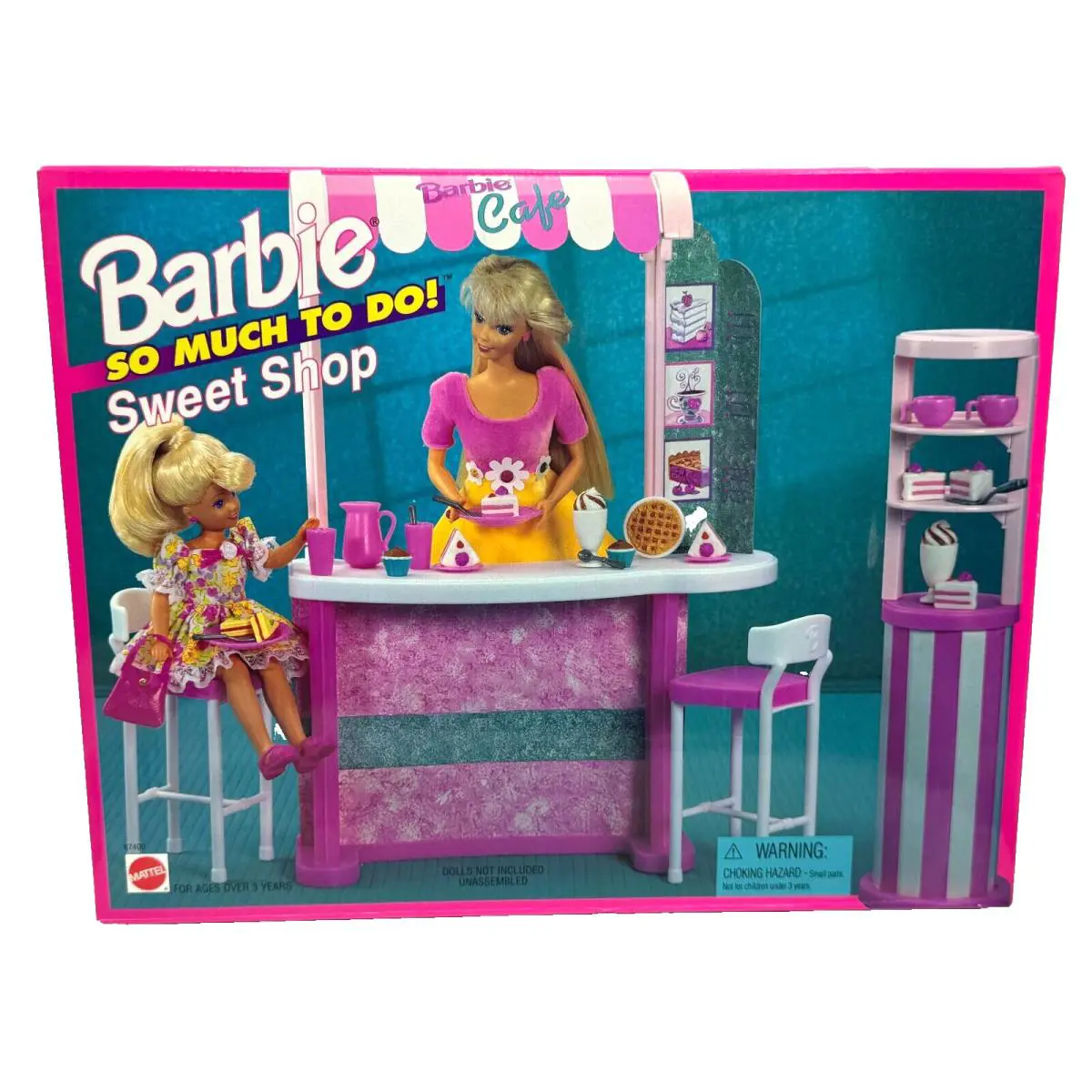 BK Barbie Doll 1995 SO Much TO DO Sweet Shop Play Set 67400