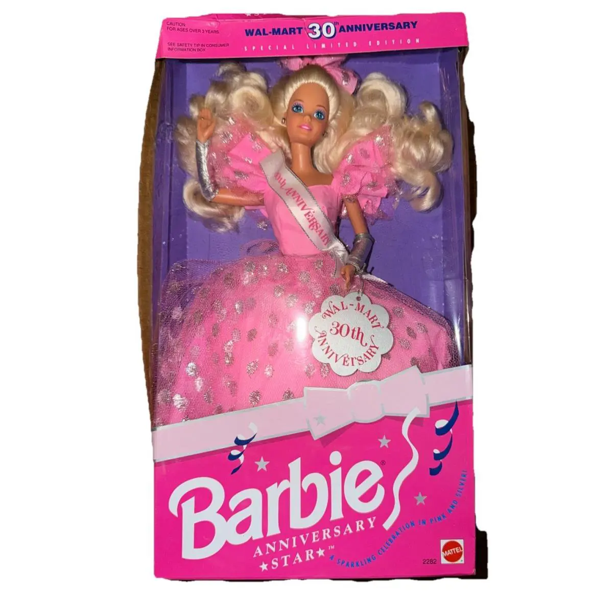 Vintage 1992 Barbie Walmart 30th Anniversary Limited Edition Collectors Doll