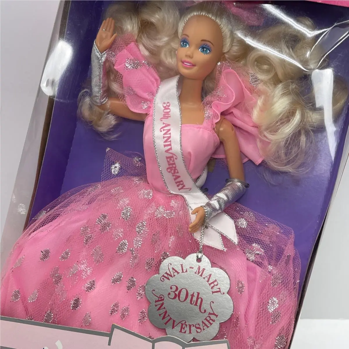 Anniversary Star Barbie Wal-mart 30th Limited Doll 2282 Mattel Vintage 1992