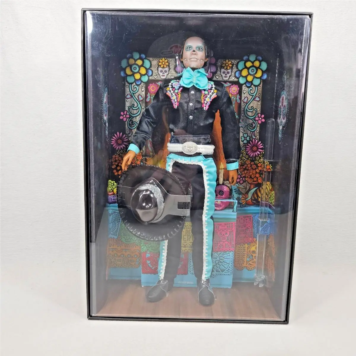 Barbie 2024 Día De Muertos Ken Doll Collectible Black Suit Mattel