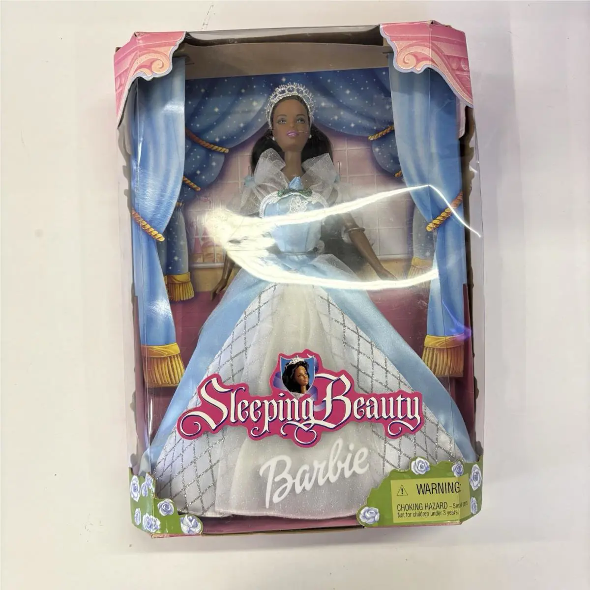 Vtg Barbie Sleeping Beauty Doll African-american Fairytale Princess 1998 Mattel