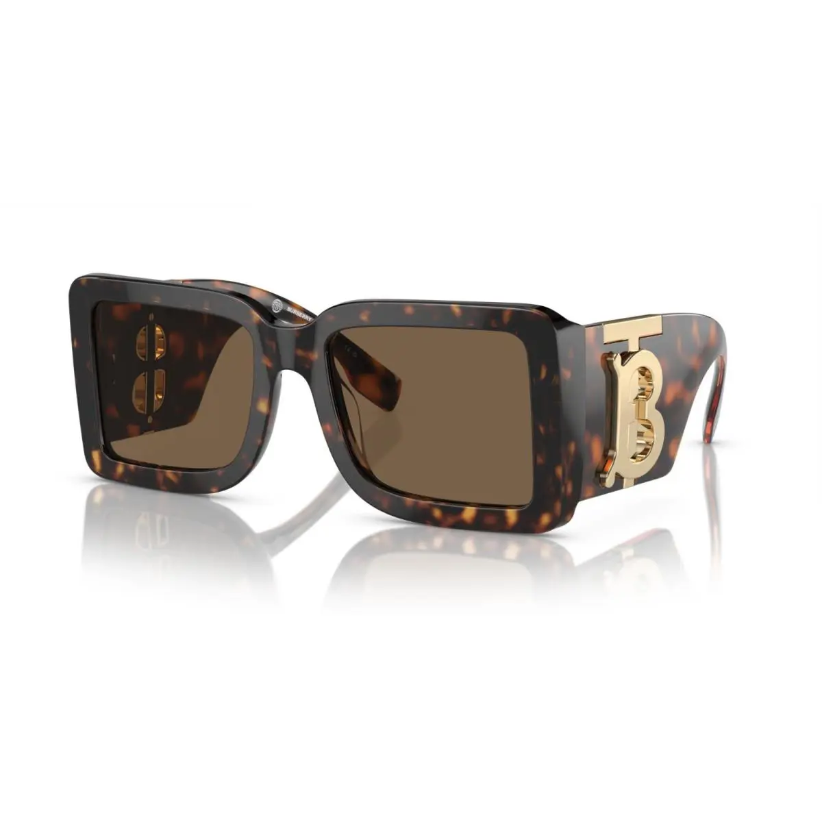 Burberry BE 4406U Dark Havana/dark Brown 3002/73 Sunglasses