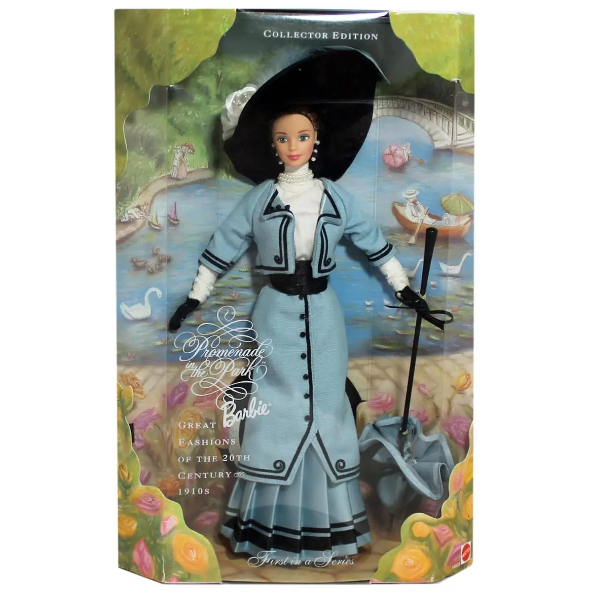 Barbie Great Fashions of The 20th Century Promenade in The Park 1998 Doll