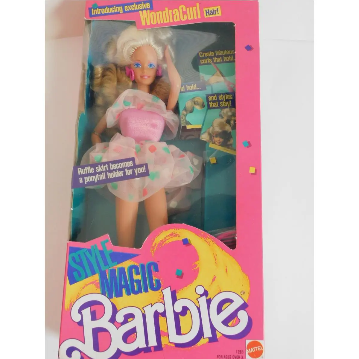 Barbie-style Wondra Curl Hair Doll - 1988 - 1283