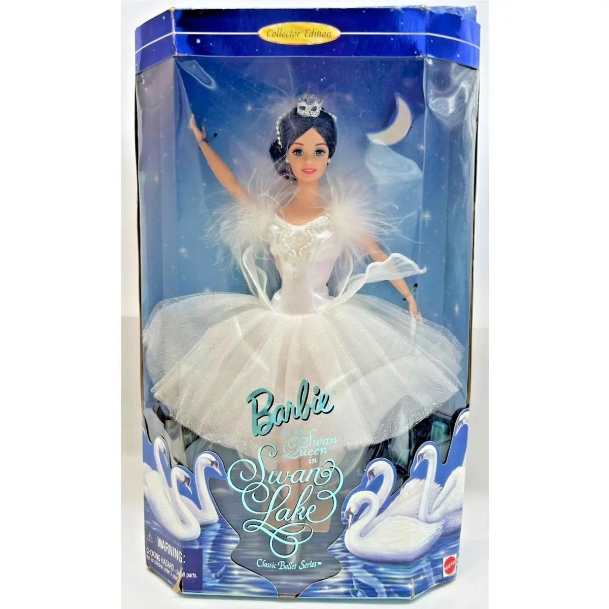 1997 Mattel Barbie AS Swan Queen IN Swan Lake Classic Ballet Series 18509