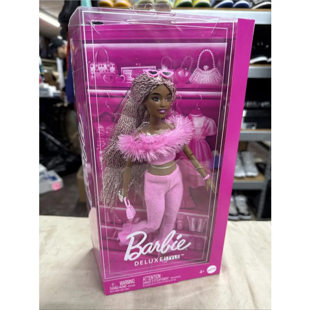 2024 Deluxe Style Barbiecore Barbie 4 Braided Hair HYV28