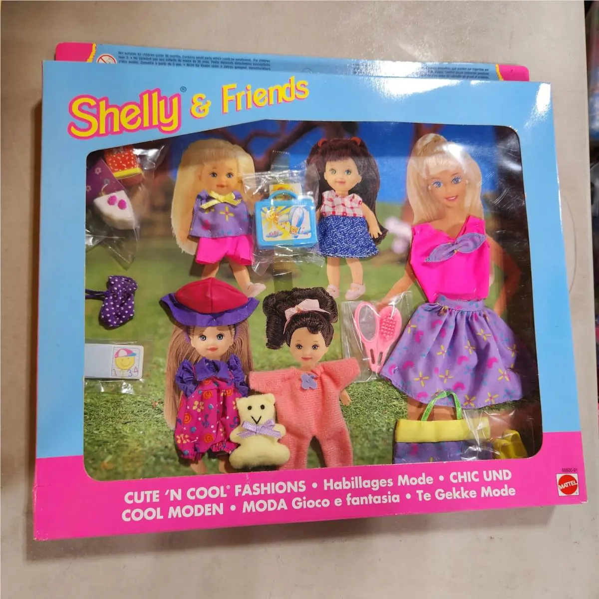 Vintage Mattel Barbie Doll Shelly Outfit Cute n Cool Fashions Style 2 C41