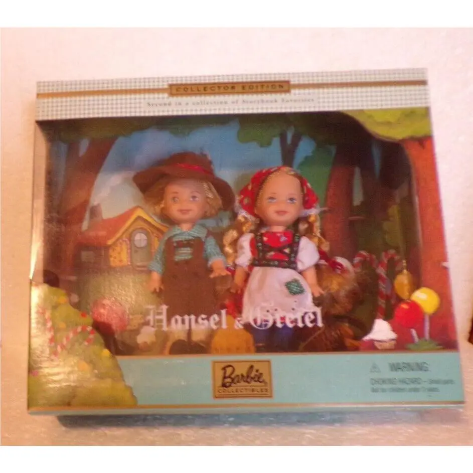 Look Mattel Hansel and Gretel Barbie Collector Edition Doll