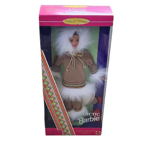 Vintage 1996 Mattel Arctic Barbie Dolls OF The World 16495 Nos Box
