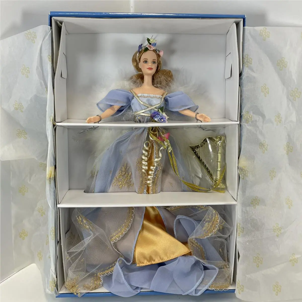 Harpist Angel 1998 Collector Edition Barbie Doll 1st in Series Angels of Music